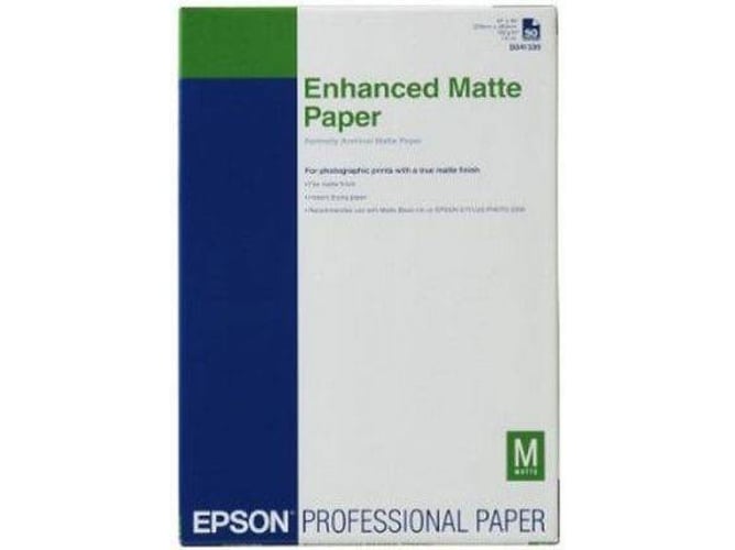 Papel para impresora EPSON Enhanced Matte Paper - C13S041719