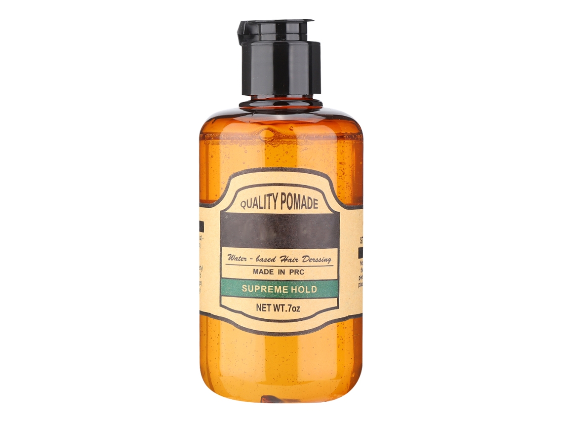 2026 gel Modelador de Cabelo Profissional de Longa Duração Pomada Hidratante Natural para Penteado 200ml