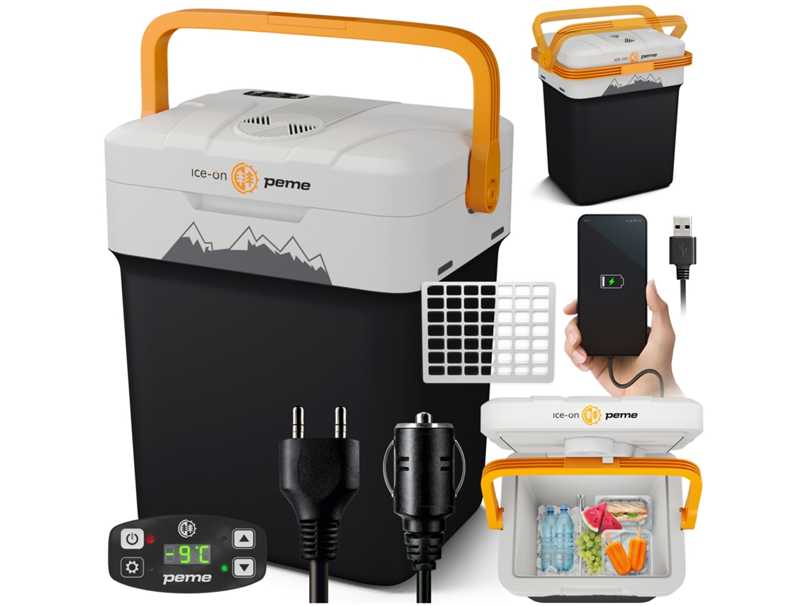 Nevera de viaje PEME Ice-on 26L 12/230v