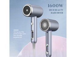Secador De Pelo De Iones Negativos 1600w Secado Rápido Cuidado Capilar 2 Velocidades 3 Configuraciones De Calor Con Boquilla Concentradora