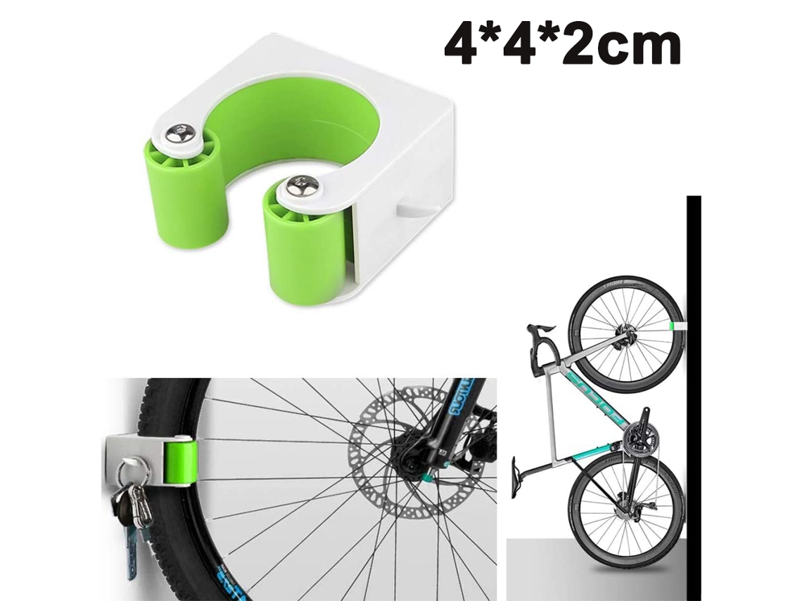 Soporte vertical de pared para bicicleta, clip para exhibición de bicicleta KOFIHETY