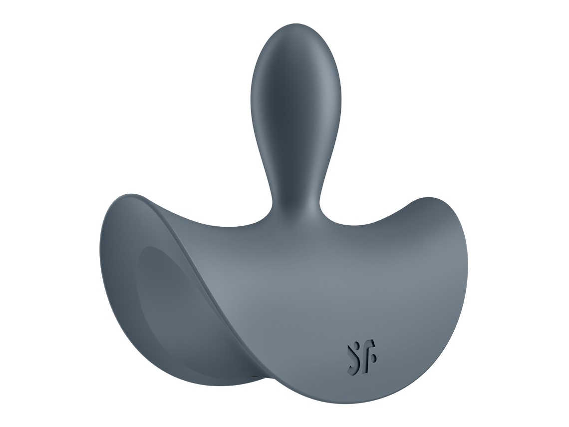 Vibrador Anal Negro Satisfyer Azul Gris