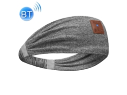 Diadema Bluetooth (gris Jaspeado), Adecuada Para Yoga, Correr, Deportes, Dormir Y Escuchar Música.