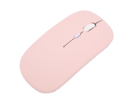 HURRISE Ratón con cable USB Ratón inteligente Mini portátil 3 velocidades Dpi ajustable Ratón con cable Teclado de computadora Modo único Rosa mate...