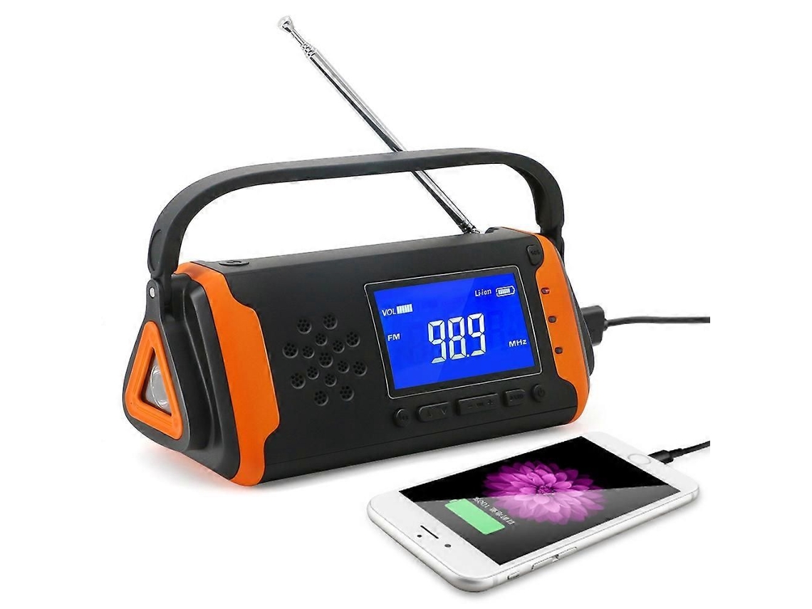 Radio portátil GOKOCO con energía solar