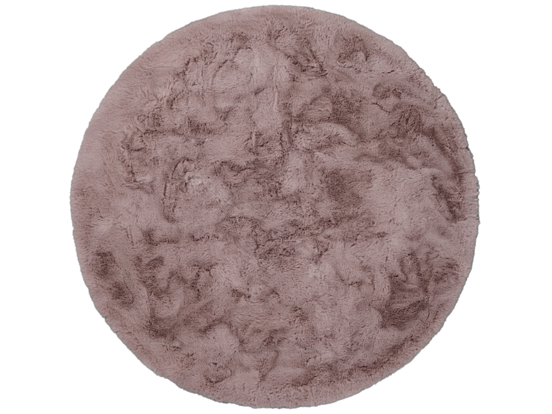 Consilio Concept Alfombra De Piel Sintética Cloud Super Soft 120x120 Cm Rosa