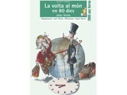 Libro La Volta Al Món En 80 Dies de Jules Verne (Catalán)