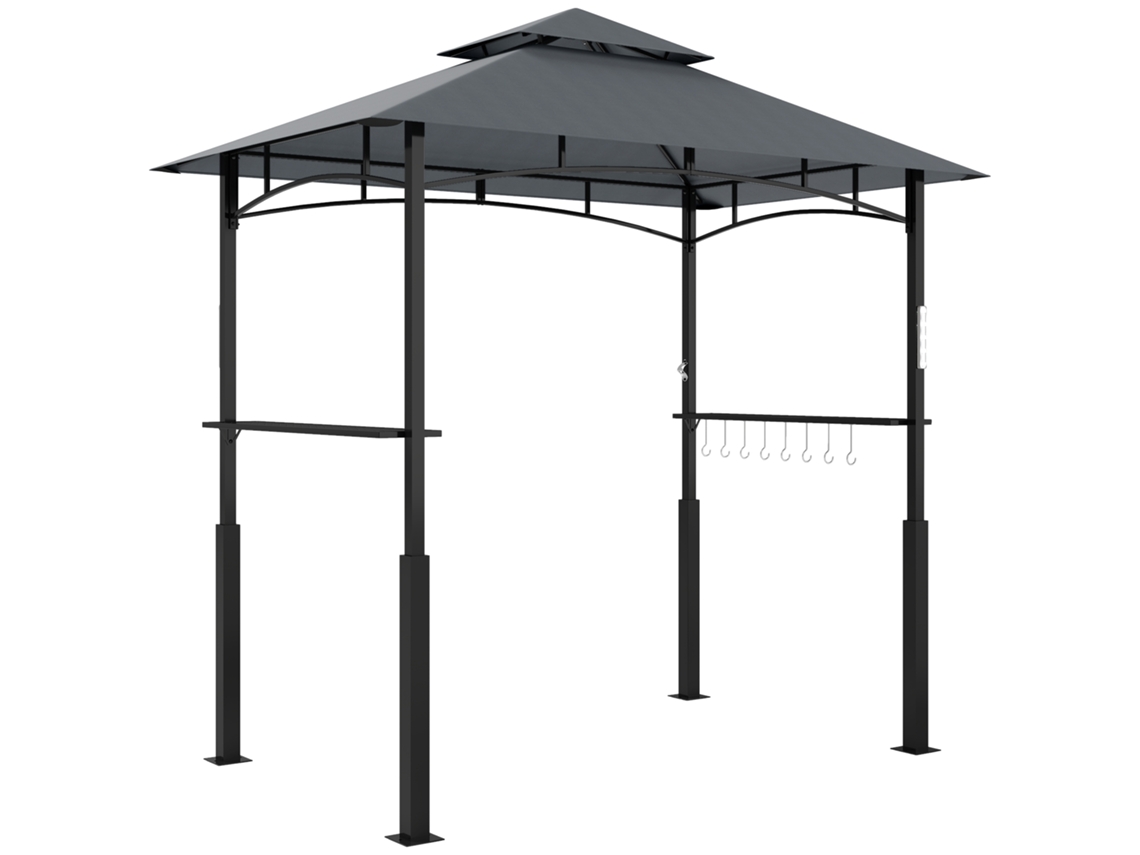 Cenador Led Impermeable Para Barbacoa De 243 Cm