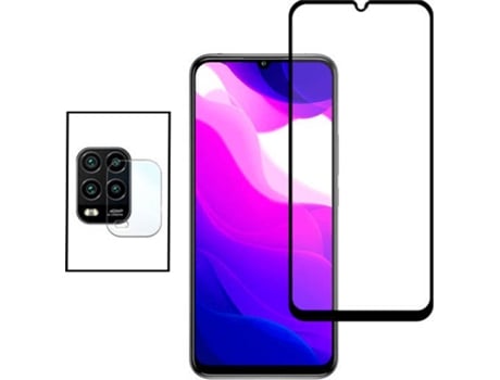 Kit Protector de Cámara Trasera Xiaomi Mi 10 Youth 5G PHONECARE y Cristal Templado 5D Full Cover