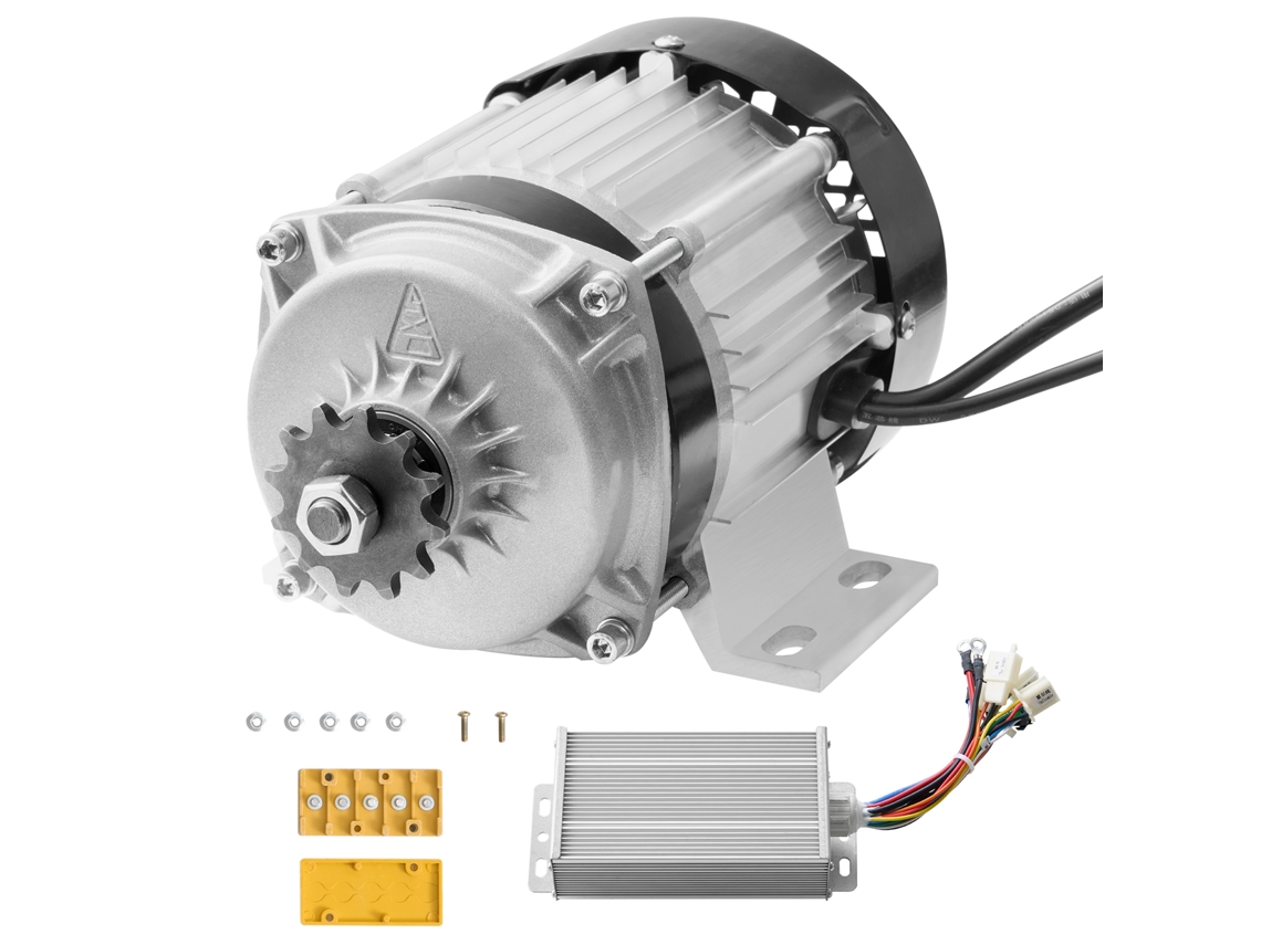Kit de motor de CC sin escobillas Succebuy de 500 W, 48 V y 2700 RPM con controlador mejorado