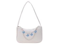 Mini bolso de hombro con cadena de mariposa para mujer, cartera compacta con cierre y diseño multifuncional Tommy01