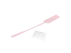 Cepillo de limpieza para zonas íntimas Baok-gap Duster con cerdas suaves, mango largo, eficiente, multifuncional y fácil de usar - Rosa