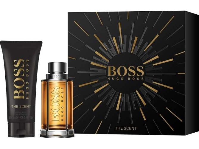 Coffret HUGO BOSS Boss The Scent Perfume 50ml 1.6fl.oz + Shower Gel 100ml 3.3fl.oz (Eau de toilette)
