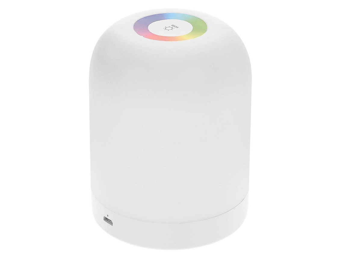 Luz nocturna táctil con intensidad ajustable, recargable e ideal para la mesilla de noche. Rosewell