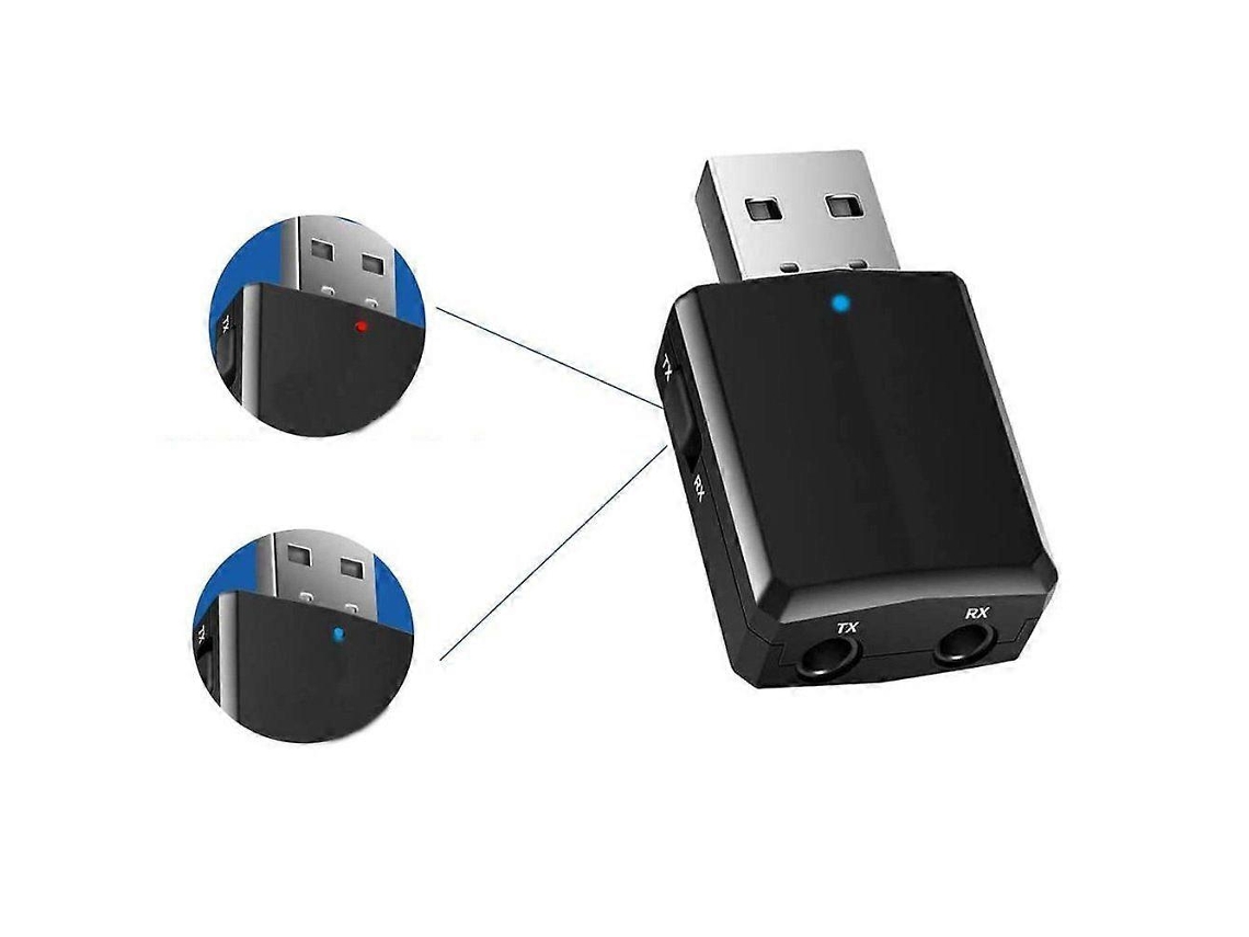 Adaptador, receptor y transmisor USB Bluetooth 5.0 3 en 1 de Rosewell