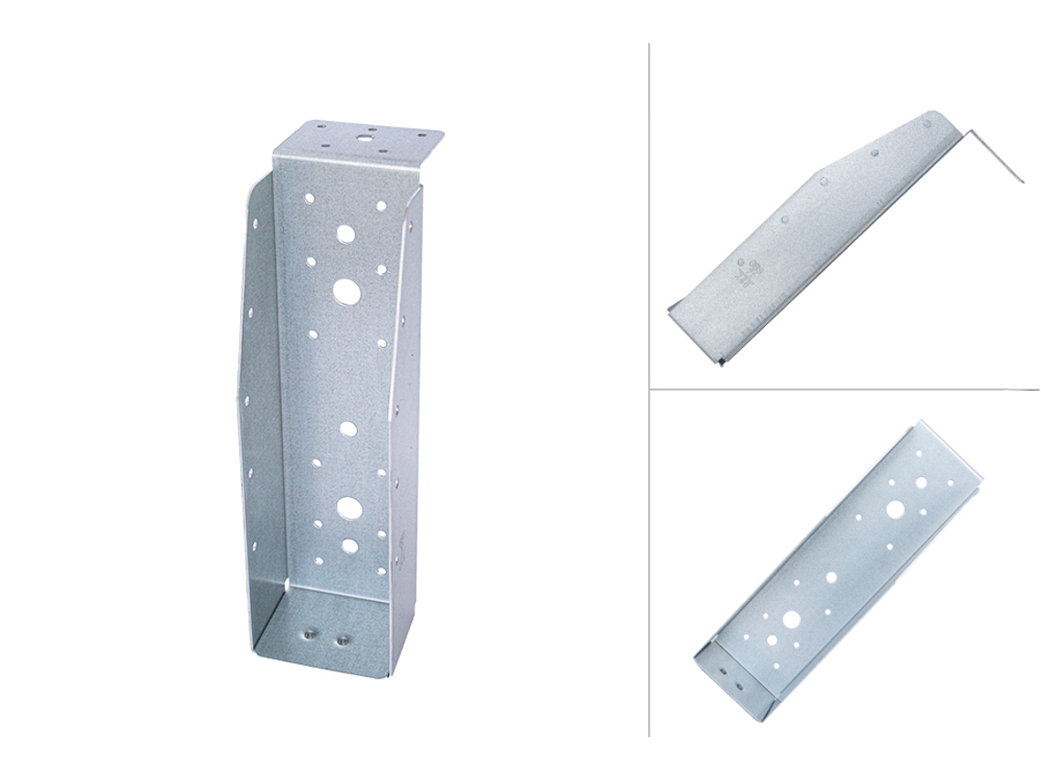 Soporte Viga Pesada con Labio Galvanizado Para Vigas 7 X 24 5 Cm Por Pieza WOVAR
