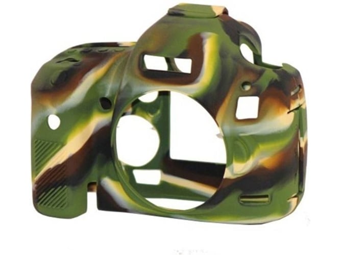 Funda EASYCOVER Silicona para Canon EOS 5D Mark III Camuflaje