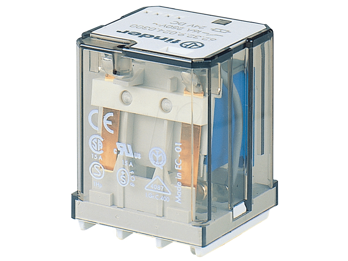 Aleta 62.32.9 24v Leistungsrelais Steck 2 Schliesser 24 V Dc Finder (623290244800)