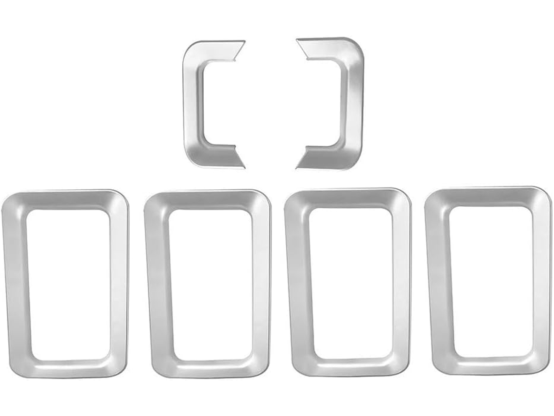 Kit De Embellecedores De Parrilla Para Los Modelos Suzuki Jimny Jb64 Y Jb74 Fabricados Entre 2019 Y 2024.