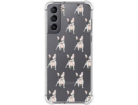 Carcasa Samsung Galaxy S21 5G TUMUNDOSMARTPHONE Dibujos Antigolpes Perros 12 Multicolor