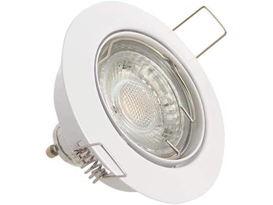 Lámpara De Techo Empotrable Luminous - Incluye 5 Focos Led Gu10, 50 W, Blanco Neutro