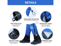 Guantes De Caña Alta, Ligeros, Resistentes Al Agua Y A Los Desgarros, Ideales Para Senderismo, Acampada, Escalada Y Ciclismo.