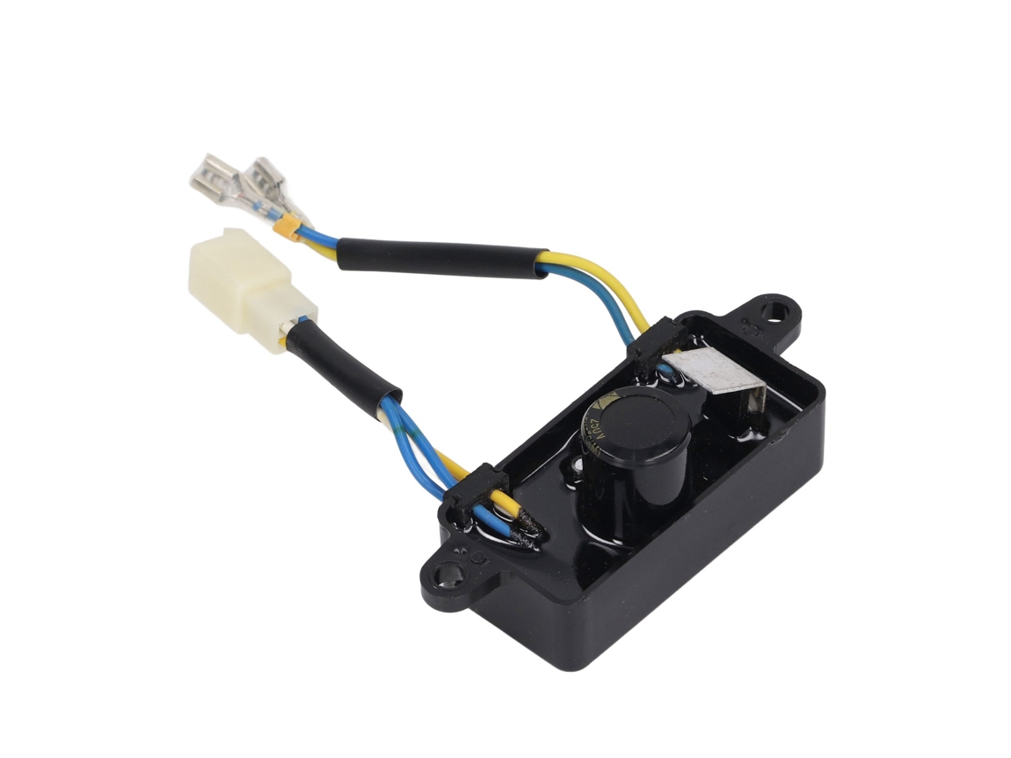 Regulador De Voltaje Avr Monofásico 6 Cables Para Generador De Motor Gasolina 1-2.5kw