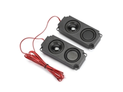 Altavoz Portátil Con Graves Potentes, Cámara Acústica De 8 Ω Y 5 W, Altavoz Magnético Dual De 40 Mm Para Monitor De Tv.