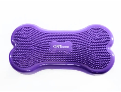FitPAWS Plataforma de equilibrio mascotas Giant K9FITbone PVC morado