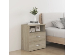 Mesa de Cabeceira LOVELY HOME Mesinha 50X32X60 Cm Cor Carvalho Sonoma