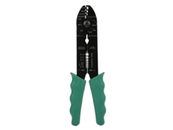 Cortadora Y Crimpadora Eléctrica De Alambre De Acero Aleado Ws2203 Para Cables De 0,5 A 5,0 Mm², Color Verde.