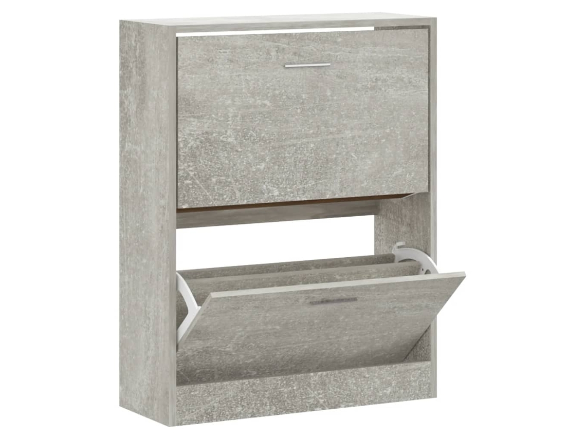Zapatero Gris Cemento MAISON EXCLUSIVE 63x24x81 cm