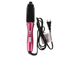 Rizador De Pelo Eléctrico Plegable Cepillo Peine Herramienta Portátil De Belleza Para El Cabello