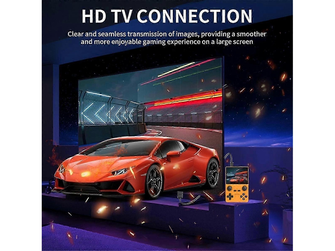Consola De Videojuegos Portátil X35s Con Joystick Hall De Código Abierto, Controlador De Juegos Retro De 16 Gb 64 Gb Para Psp/n