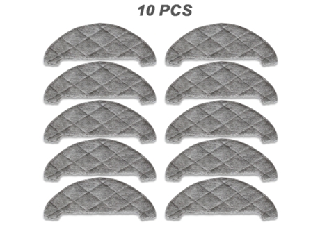 10 piezas de fregonas Robot aspirador para Proscenic M7 Max M8 /Viomi Vxvc11 accesorios para aspiradoras de repuesto