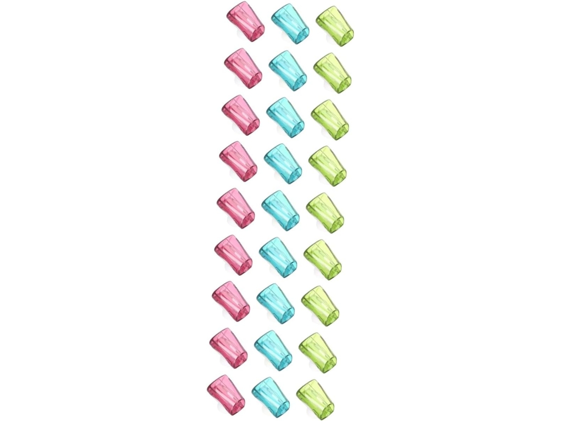 Juego De 3 Soportes Multifuncionales De Plástico Para Cepillos De Dientes De Pared Para Baño, Con Elegante Diseño.