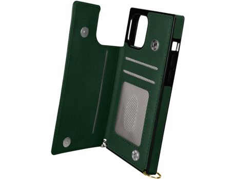 Funda Apple iPhone 12 Mini AVIZAR con Correa (Verde)