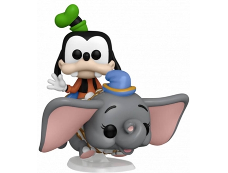 Figura FUNKO Pop Ride Supdlx Disney World 50Th Aniversario Goofy Volando Con Dumbo 50571