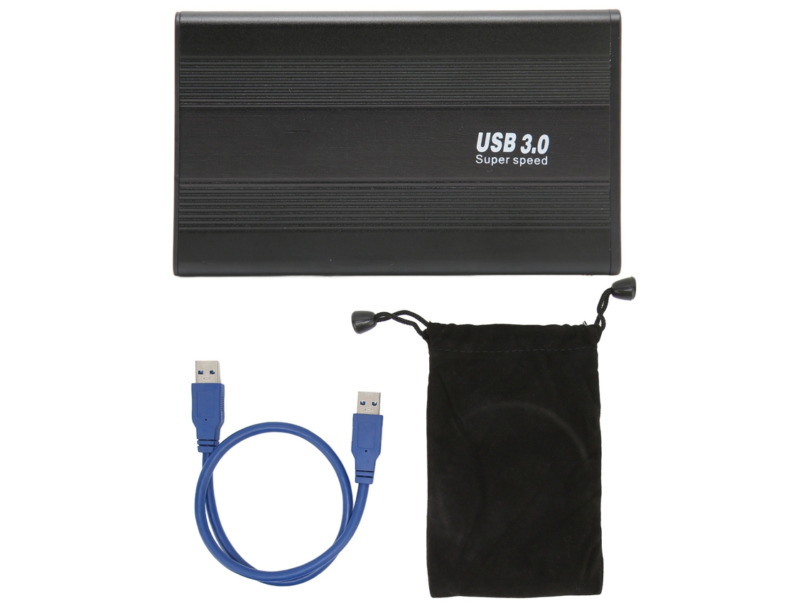 Caja Para Disco Duro Móvil Usb3.0 De Aleación De Aluminio Resistente Y Duradero, Plug And Play