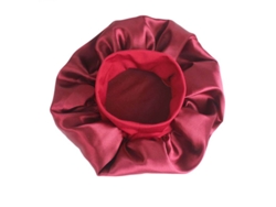 Gorro de satén, gorro de seda para dormir, gorro elástico para la cabeza, gorro para el pelo, gorro Unisex