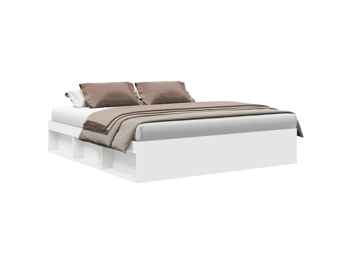 Estructura de cama VIDAXL blanca