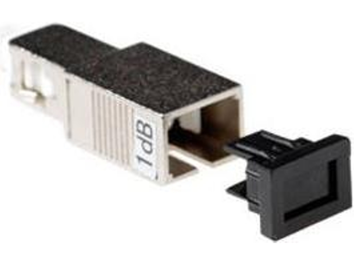 Atenuador de fibra óptica SC de 10 dB. Atenuación de 10 dB. Atenuador óptico SC de 10 dB (EA4010).
