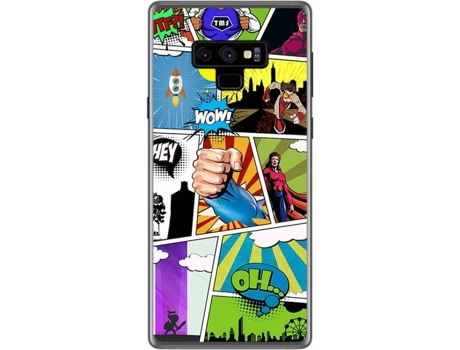 Carcasa Samsung Galaxy Note 9 TUMUNDOSMARTPHONE Comic Multicolor