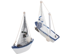 2 Juegos De Velas, Modelo De Adorno Náutico, Decorativo Y Estético Para Barcos.