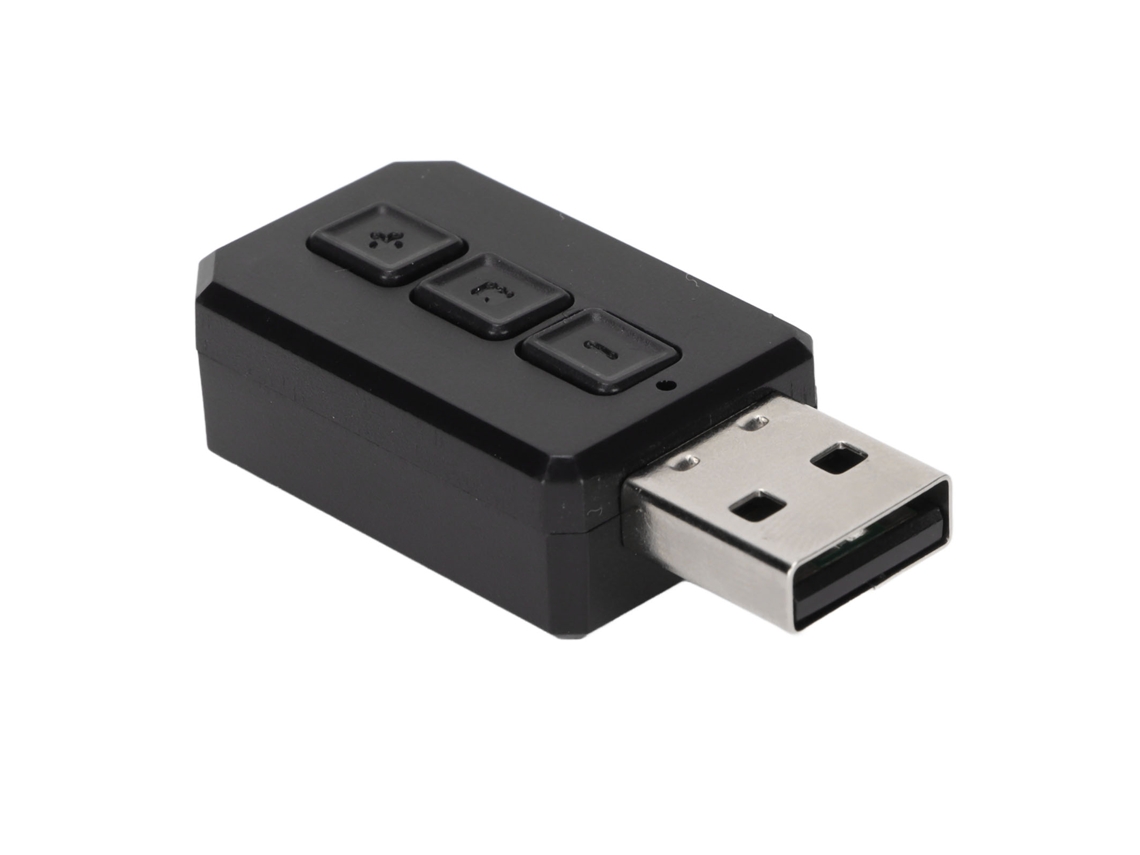 Transmisor-receptor Bluetooth 5.0 Usb 2 En 1 Con Llamada Manos Libres