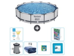 Bestway Piscina Bestway Steel Pro Max Redonda - 366x76 Cm - 7-peças S229
