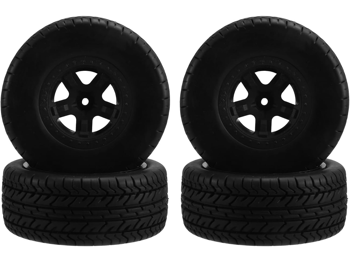 Ruedas y neumáticos hexagonales de 12 mm para coches RC SFUSHOS