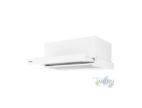 Campana Telescópica Acabado En Blanco ORBEGOZO 1 Motor de 65 W Clase Energética D ORBEGOZO