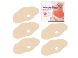 Paquete de 5 parches para el ombligo para adelgazar, quemar grasa y acelerar el metabolismo.