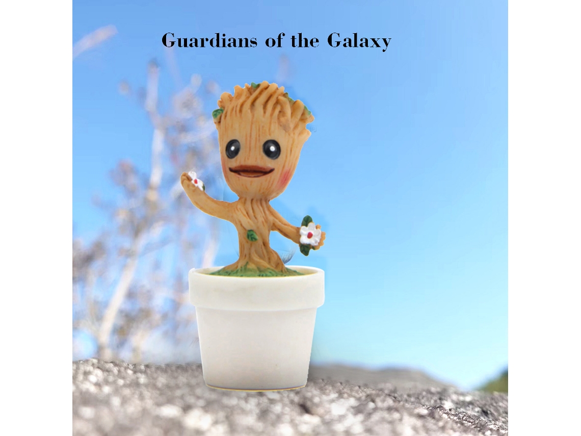 Figura Coleccionable De Groot En Maceta De Juguete, Regalo De La Película Guardianes De La Galaxia Para Fans.